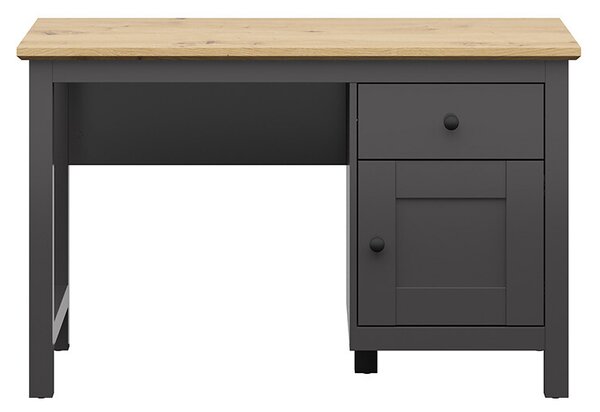 Masă PC Hesen BIU1D1S (grafit + Stejar artisan). 1062503