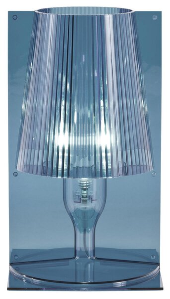 Lampă de masă Kartell, Take, Albastru, Camera de zi, Plastic, Design