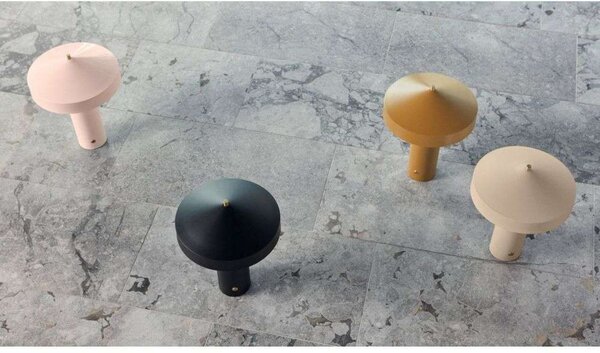 Lampă de masă OYOY Living Design, Negru, Camera de zi, Metal