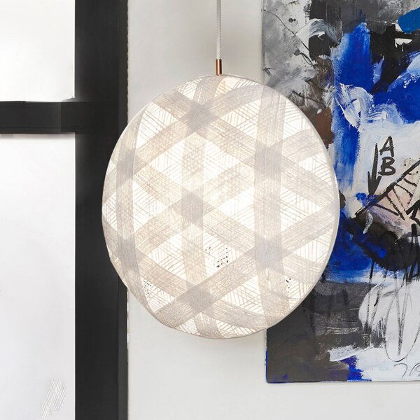 Forestier Chanpen M Hexagonal lampă susp., alb, reglabil, Alb, Camera de zi / sufragerie, Design