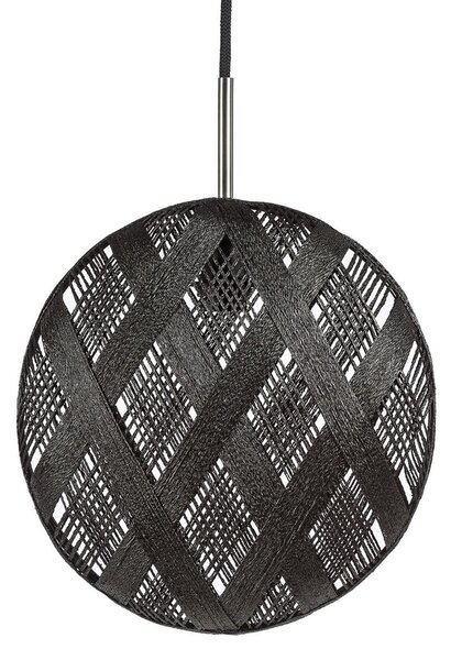 Forestier Chanpen M Diamant lampă pendul, negru, reglabil, Negru, Camera de zi / sufragerie, Design