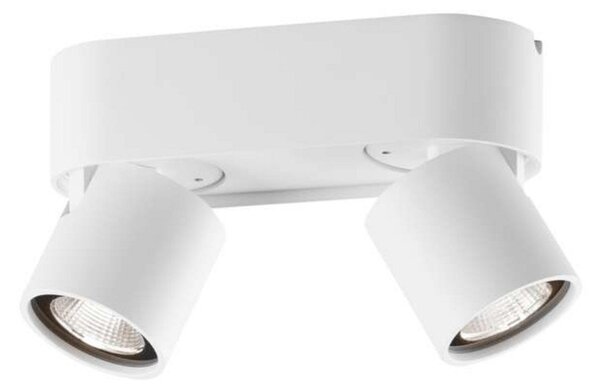 Plafoniere LIGHT-POINT, reglabil, Alb, Camera de zi, Aluminiu