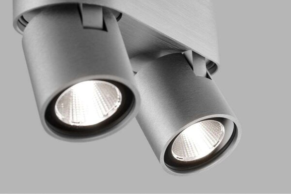 Plafoniere LIGHT-POINT, reglabil, Metalic, Camera de zi, Aluminiu