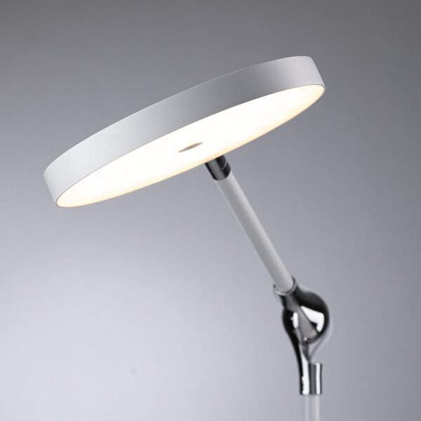Lampă de masă Paulmann, Numis, reglabil, Alb, Studiu / Birou, Metal, Modern