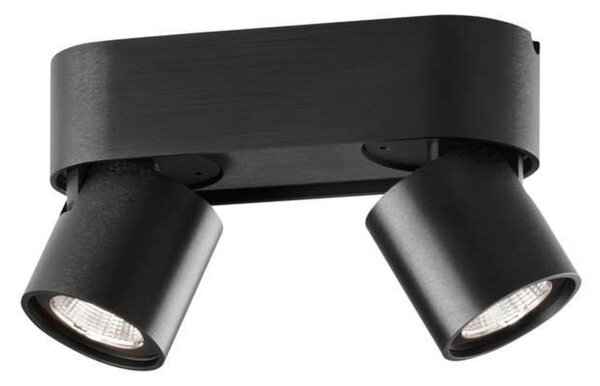 Plafoniere LIGHT-POINT, reglabil, Negru, Camera de zi, Aluminiu