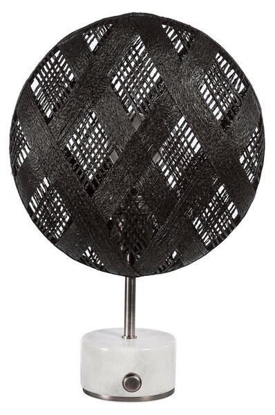 Forestier Chanpen S Diamant masă argintiu/negru, reglabil, Negru, Camera de zi / sufragerie, Design