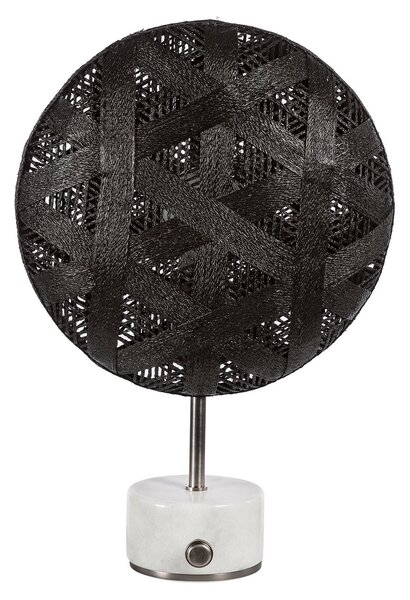 Forestier Chanpen S Hexagonal masă argintiu/negru, reglabil, Negru, Camera de zi / sufragerie, Design