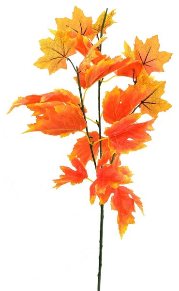 Ramură decorativă de toamnă Maple, 60 x 25 cm