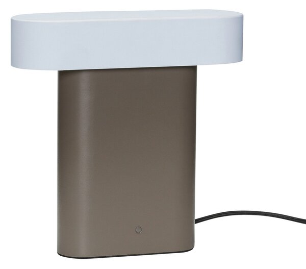 Lampă de masă Hübsch, Sleek, reglabil, Maro / Rugină, Camera de zi, Metal, Design