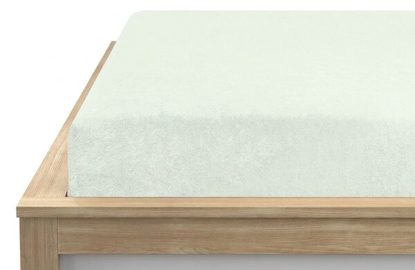 Cearsaf din polar MOLTON verde deschis 180 x 200 cm