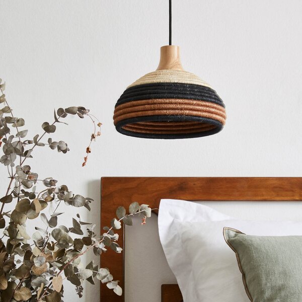 Forestier Grass lampă suspendată XS, maro, reglabil, Maro / Rugină, Camera de zi / sufragerie, Design