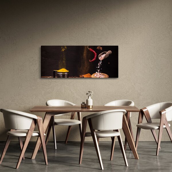Tablou - Condimente în mișcare (120x50 cm)