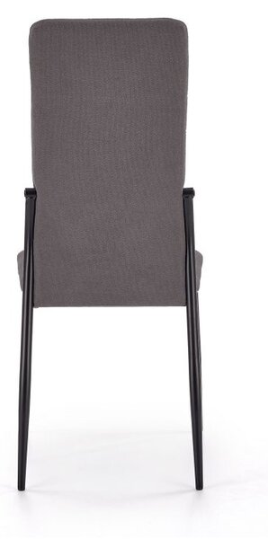 Scaun de bucaterie Muriel, gri/negru