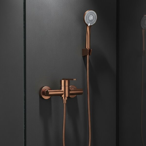 Baterie de duș REA Ontario Brush Copper