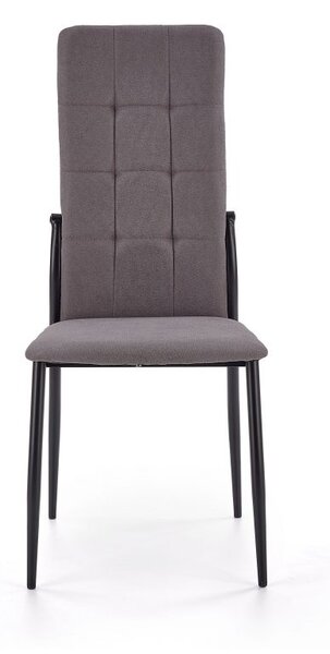 Scaun de bucaterie Muriel, gri/negru