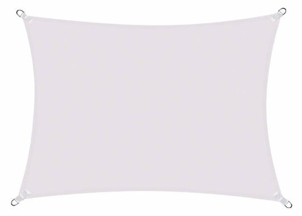 Prelata soare / vela umbrire dreptunghiulara 3.0 x 2.0 m, gri deschis