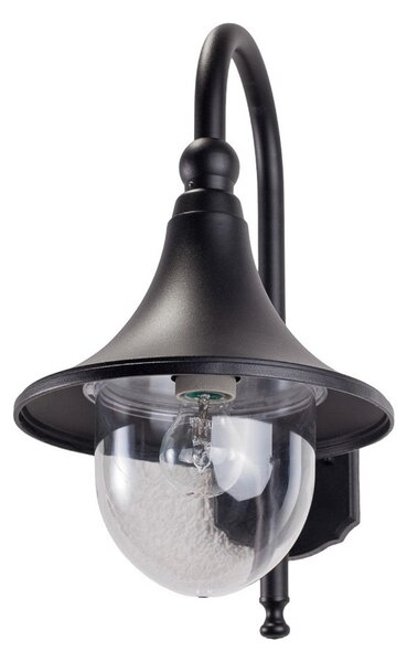 Lămpi de exterior Lindby, Daphne, reglabil, Negru, Balcon, Aluminiu, Modern