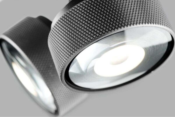 Plafoniere LIGHT-POINT, reglabil, Metalic, Camera de zi, Aluminiu