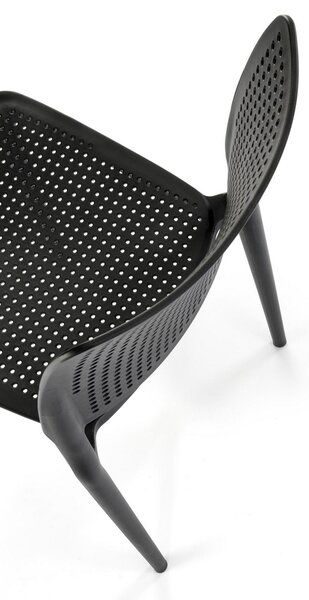 Scaun de bucaterie Niles, negru