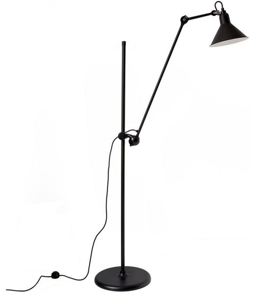 Lampadar Lampe Gras, Negru, Camera de zi, Metal
