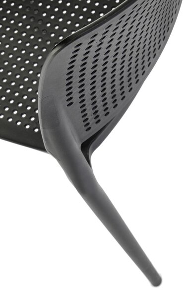 Scaun de bucaterie Niles, negru