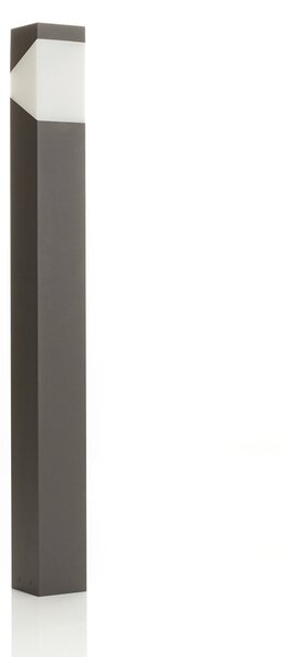 Lămpi de exterior Lucande, Kiran, reglabil, Negru, Terasă, Aluminiu, Modern