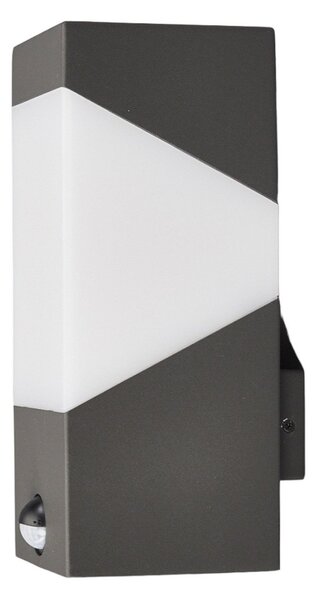 Lampă de Exterior Lucande, Kiran, reglabil, Negru, Terasă, Aluminiu, Modern