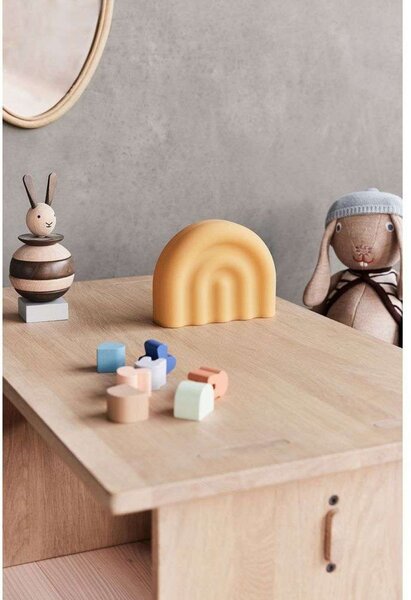 Lampă de masă OYOY Living Design, Maro / Rugină, Cameră pentru copii, Plastic
