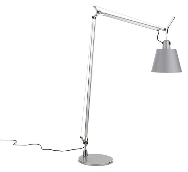 Tolomeo Basculante Lettura Lampadar Satin - Artemide