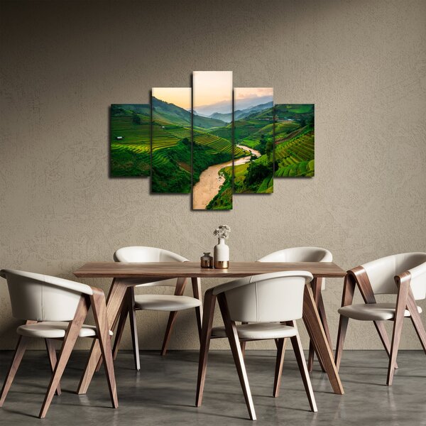 Tablou - Terase de orez II. (150x105 cm)
