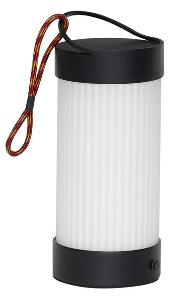 Lampă de Exterior Hübsch, Camp, reglabil, Negru, Terasă, Sticlă
