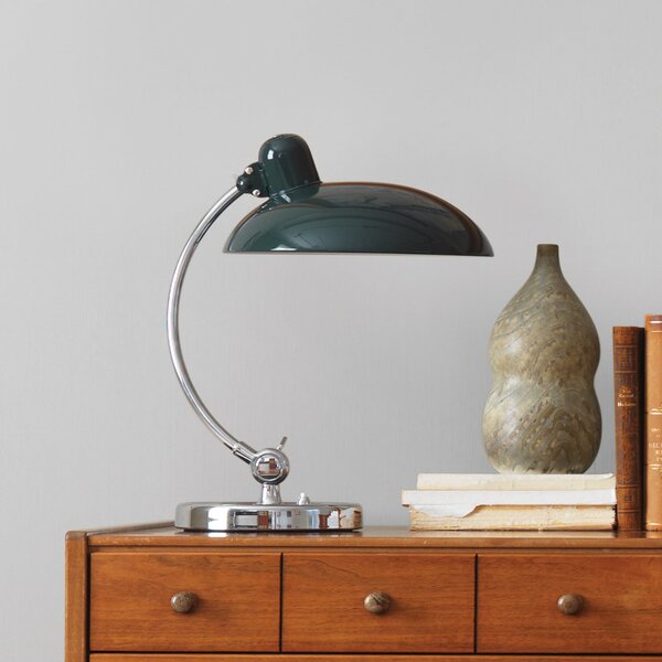 FRITZ HANSEN Kaiser Idell 6631-T Luxus lucios verd, Verde, Camera de zi / sufragerie, Metal, Design, Umbră de masă