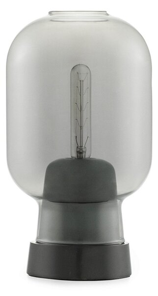 Lampă de masă Normann Copenhagen, Gri, Camera de zi, Sticlă