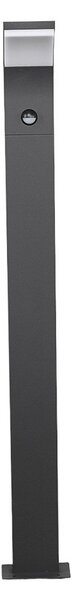 Lampă de Exterior Lucande, Timm, Negru, Terasă, Aluminiu, Modern