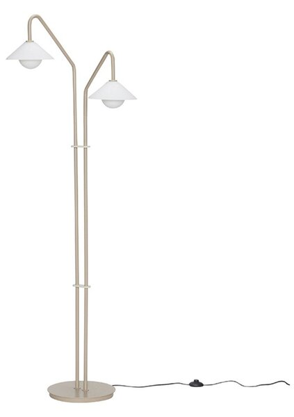 Lampadar Hübsch, Bej, Camera de zi, Metal