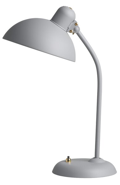 FRITZ HANSEN Lampă de masă Kaiser idell 6556-T, gri, 47 cm, Gri, Camera de zi / sufragerie, Metal, Design, Umbră de masă