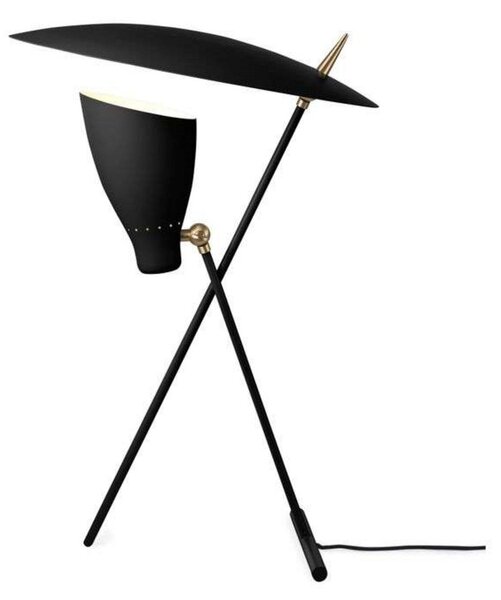 Lampă de masă Warm Nordic, Silhouette, Negru, Camera de zi, Metal, Design