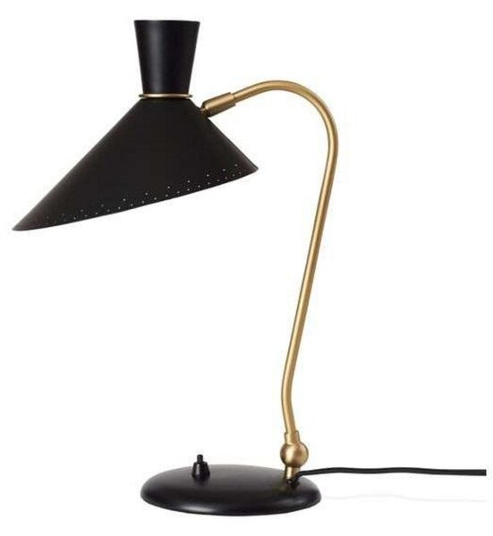 Lampă de masă Warm Nordic, Bloom, Negru, Camera de zi, Metal, Vintage