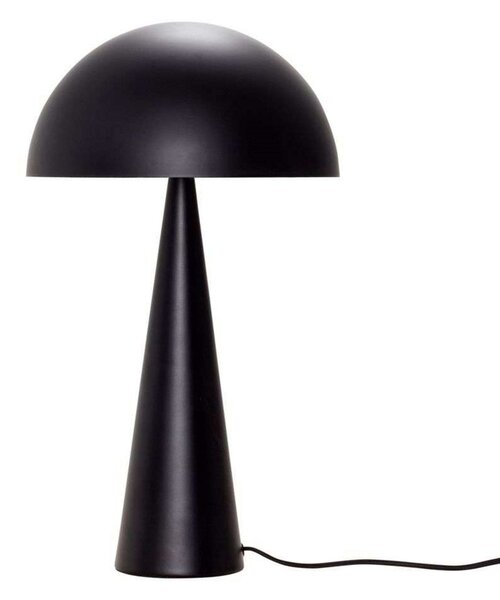 Lampă de masă Hübsch, Negru, Camera de zi, Metal, Design