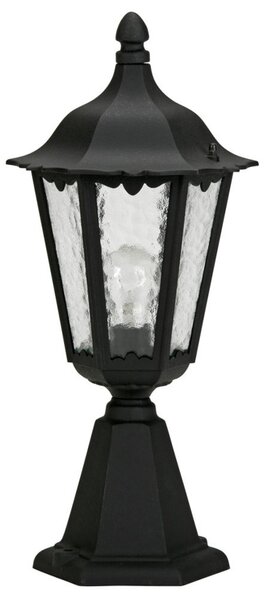 Albert Leuchten Lumină de piedestal 0541, negru, reglabil, Negru, Metal, Casă de țară / Rustic, Felinar
