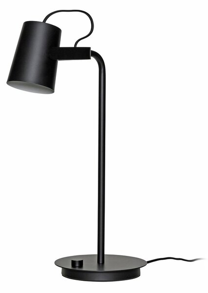 Lampă de masă Hübsch, Ardent, Negru, Studiu / Birou, Metal