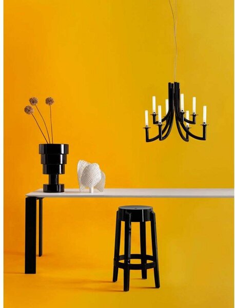 Lampă de masă Kartell, Maro / Rugină, Camera de zi, Plastic