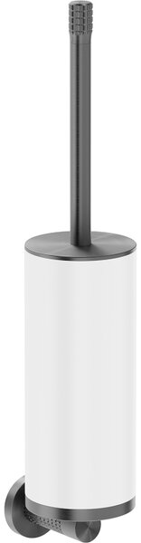 Mexen Triv, perie de toaletă suspendată, alb/grafit, 430x85mm, 70A33071-66W