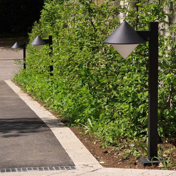 Albert Leuchten Lampă de trotuar modernă 202, negru, Negru, Metal, Modern
