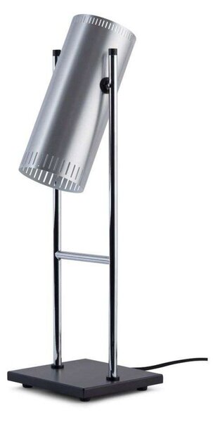 Lampă de masă Warm Nordic, Trombone, Metalic, Camera de zi, Aluminiu, Design