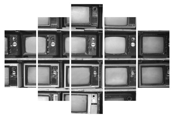 Tablou - Retro TV (150x105 cm)
