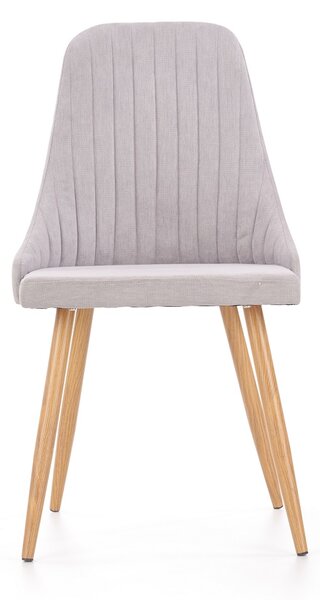 Scaun de bucaterie Tadeo, gri/fag