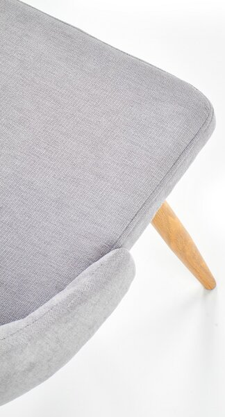 Scaun de bucaterie Tadeo, gri/fag
