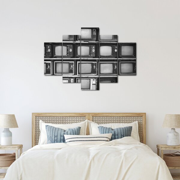 Tablou - Retro TV (150x105 cm)
