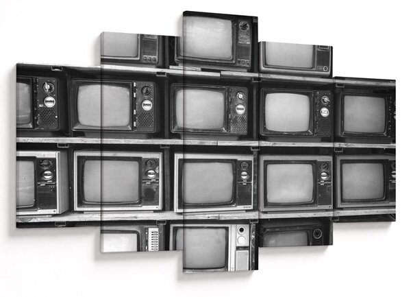 Tablou - Retro TV (150x105 cm)